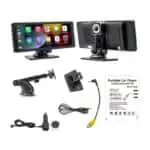 Ecrã tátil universal SWM B5303R 10,26 polegadas Carplay/Android Auto Sem Fio Dash Cam Integrado Preto - Image 2