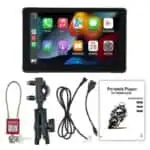 Ecrã tátil universal SWM B5351 7 polegadas Carplay/Android Auto sem fios Preto - Image 3