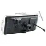 Ecrã tátil universal SWM B5353 6,86 polegadas Carplay/Android Auto sem fios Preto - Image 3