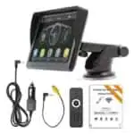 Ecrã tátil universal SWM B600W 7 polegadas Carplay/Android Auto sem fios Preto - Image 2