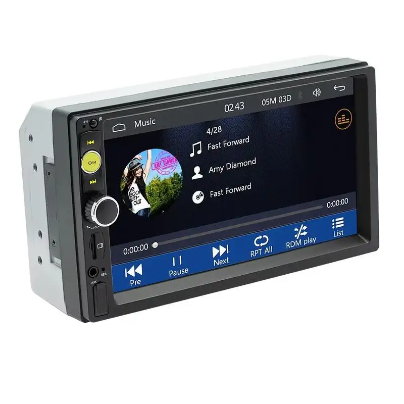 Autorádio 2 DIN SWM F7010C 7 polegadas Bluetooth/Carplay USB Preto - Image 3