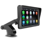 Ecrã tátil universal SWM B5300L 7 polegadas Carplay/Android Auto sem fios Preto