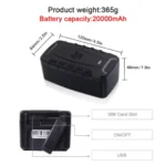 TKSTAR TK918 4G 20000mAh Magnético - Localizador GPS para carro - Image 2