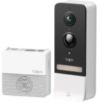 TP-Link Tapo D230S1 - Campainha inteligente Preto, Branco