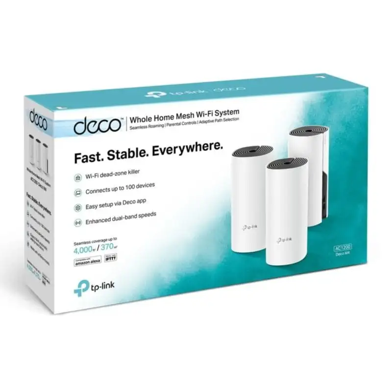 TP-Link Deco M4 Router WiFi Mesh AC1200 (Pack de 3) - Image 2