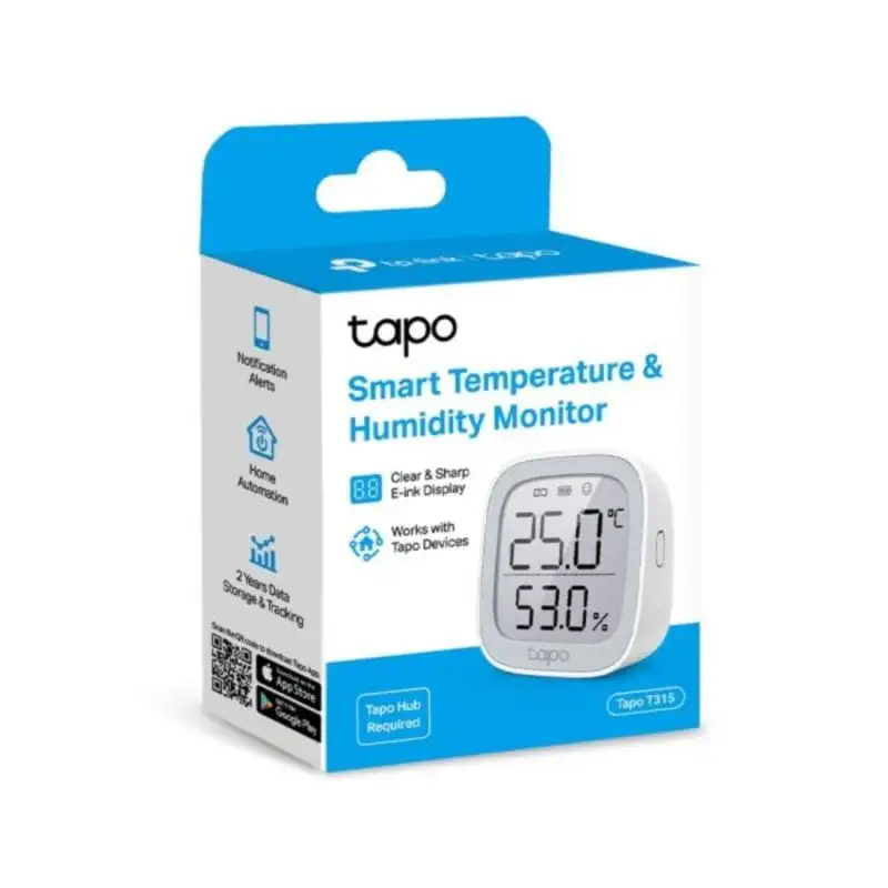TP-Link Tapo T315 Branco - Monitor de Temperatura e Humidade - Image 2