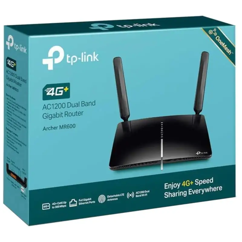 TP-Link Archer MR600 Gigabit Ethernet Wi-Fi 4G Preto - Image 2
