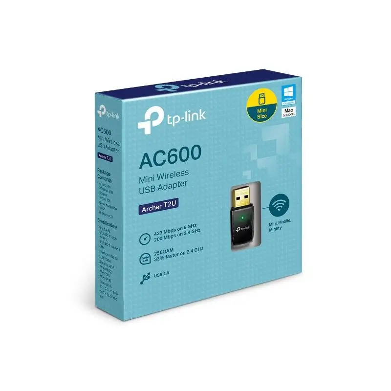 TP-Link Archer T2U - Adaptador USB Wi-Fi 5 AC600 - Image 2