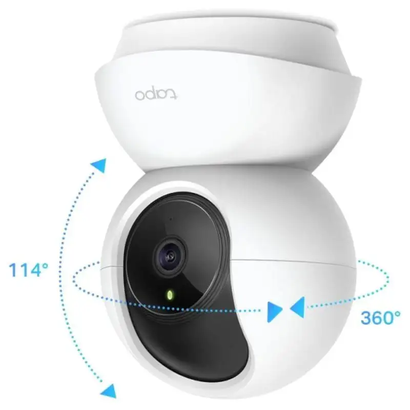 TP-Link TC70 1080px PTZ Alarme Som Bidirecional Branco IP - Image 2
