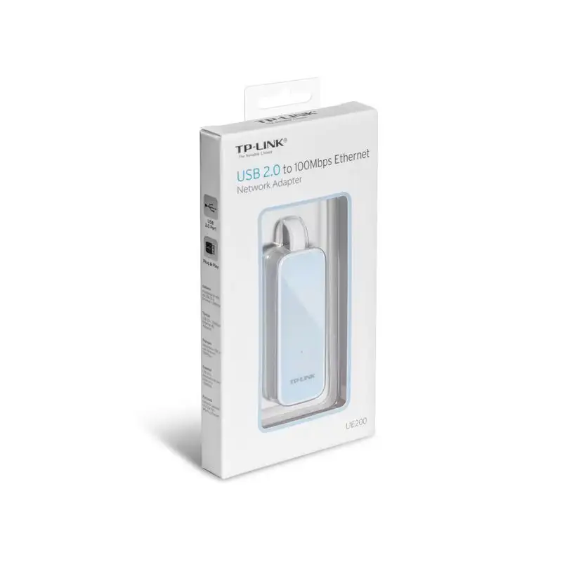 TP-Link UE200 - Adaptador de rede USB 2.0 para Ethernet - Image 2