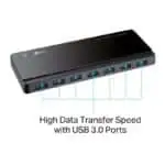 TP-Link UH720 USB 3.2 Gen 1 7 portas - Hub - Image 3