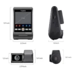 VIOFO A229 Ultra 2CH 4K dianteira + 4K traseira - Dashcam com ecrã LCD de 2,4" - Image 2