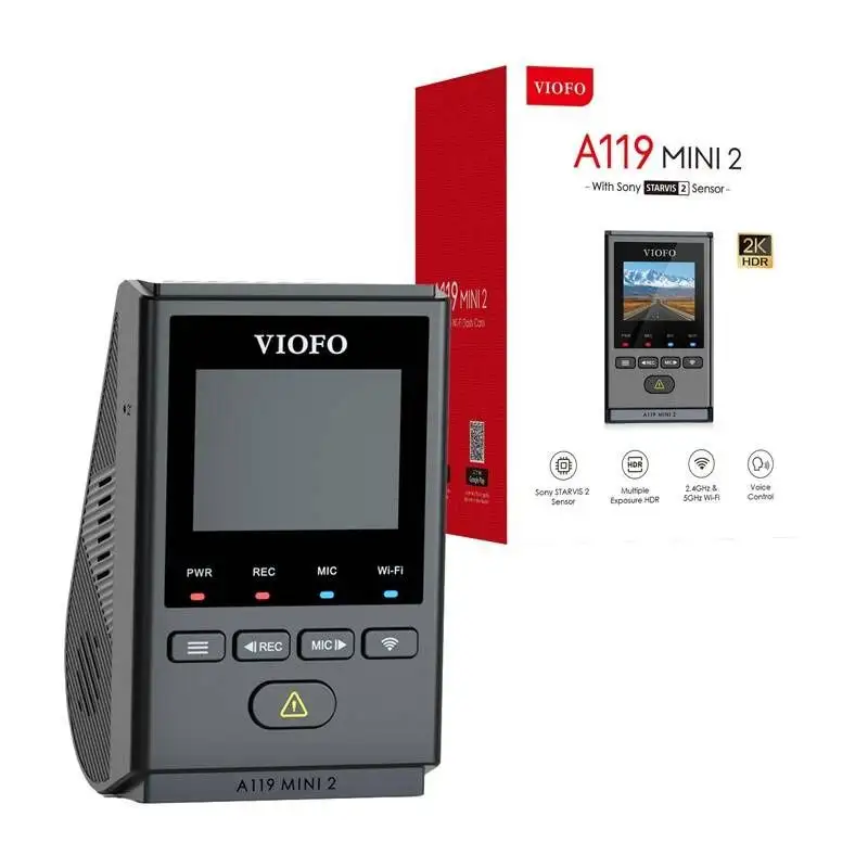 VIOFO A119 MINI 2-G 2K 60fps WiFi GPS - Dash Cam - Image 2