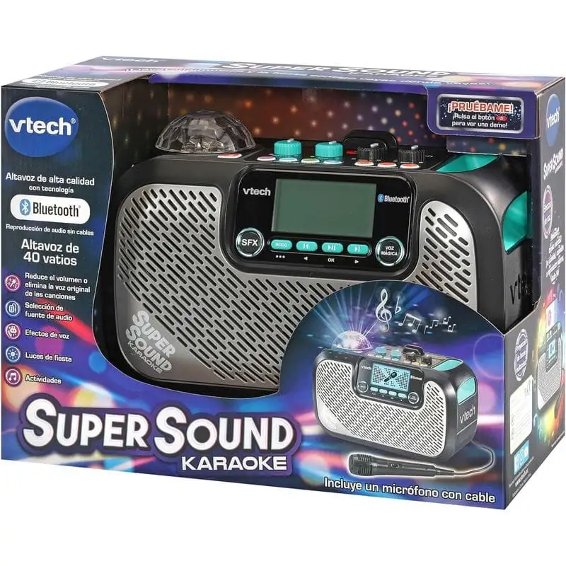 Vtech Super Sound Karaoke Preto - Image 3