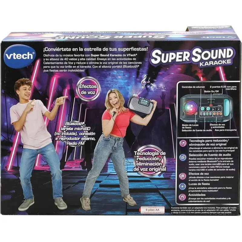 Vtech Super Sound Karaoke Preto - Image 2