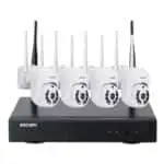Escam WNK714 Kit de videovigilância IP 3MP Wifi 4 Câmaras Branco - Image 3