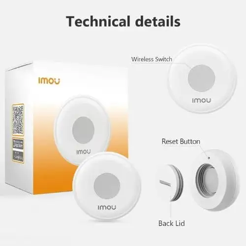 IMOU ZE1 - Interruptor sem fios ZigBee - Image 2