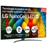LG 86NANO81A6A 86" NanoCell 4K Ultra HD Smart TV Preto