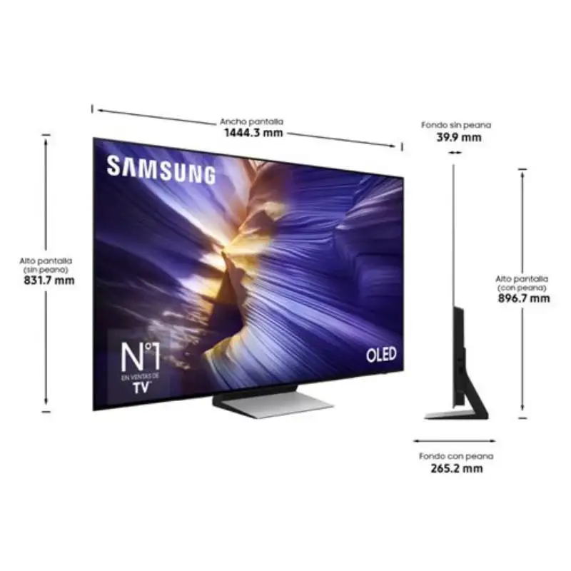 Samsung TQ65S90FAT 65" 4K Ultra HD OLED Smart TV Preto - Image 4