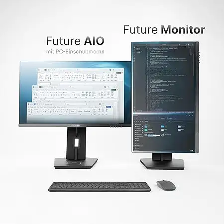PC All-in-One 24" Intel i3 13ª Geração, 16 GB RAM, 256 GB SSD, Windows 11 Pro, Design Integrado, Alta Conectividade - Image 6