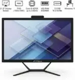 Computador STGsivir All in One 21,5" FHD, Intel i5, 16 GB RAM, 512 GB SSD, Windows 11 Pro, Wi-Fi e Bluetooth, Preto – Desempenho e Design Integrados - Image 3