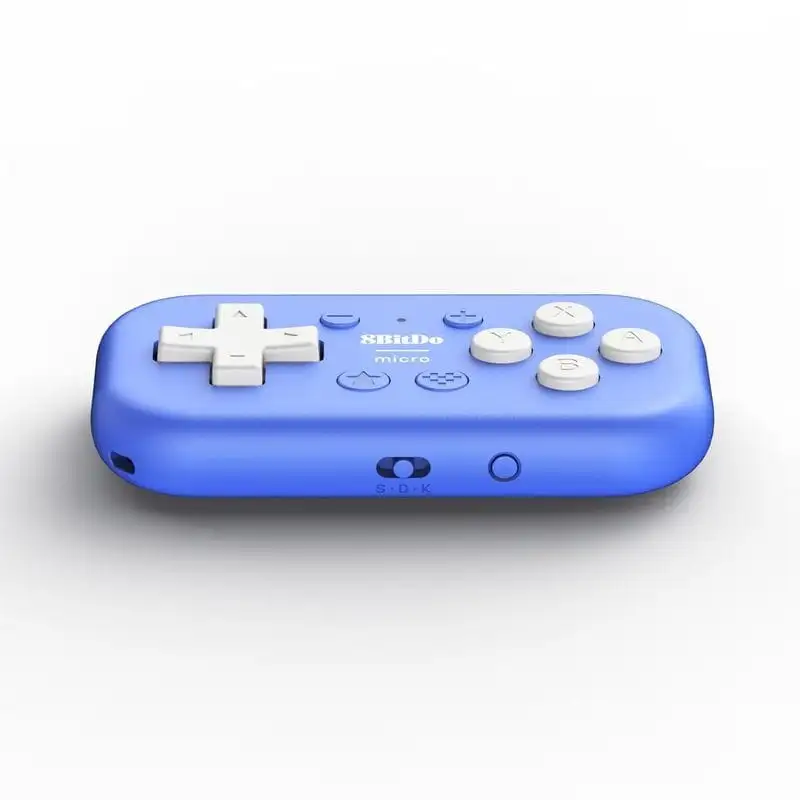 Gamepad 8BitDo Micro Bluetooth Azul – Controlador Nintendo Switch/Android - Image 3