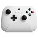 Gamepad 8BitDo Ultimate 3 Bluetooth/2.4G/Cabo com Adaptador + Base de Carregamento Branco - Controlador para Xbox/Smartphone/PC