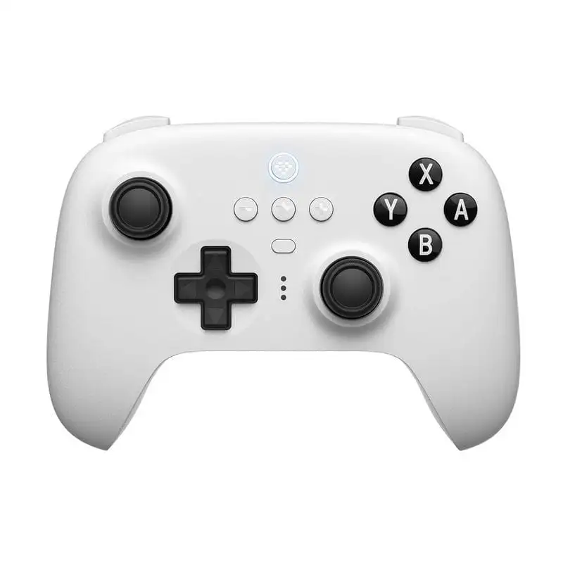 8BitDo Ultimate Bluetooth/2.4G Gamepad com Adaptador + Base de Carregamento Branco - Controlador para Nintendo Switch/Smartphone/PC - Image 4