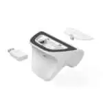 8BitDo Ultimate Bluetooth/2.4G Gamepad com Adaptador + Base de Carregamento Branco - Controlador para Nintendo Switch/Smartphone/PC - Image 3