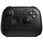 8BitDo Ultimate Bluetooth/2.4G Gamepad com Adaptador + Base de Carregamento Preto - Controlador para Nintendo Switch/Smartphone/PC
