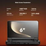 AYN Thor Max Lila 16 GB/1 TB com ecrã duplo - Consola portátil - Image 4