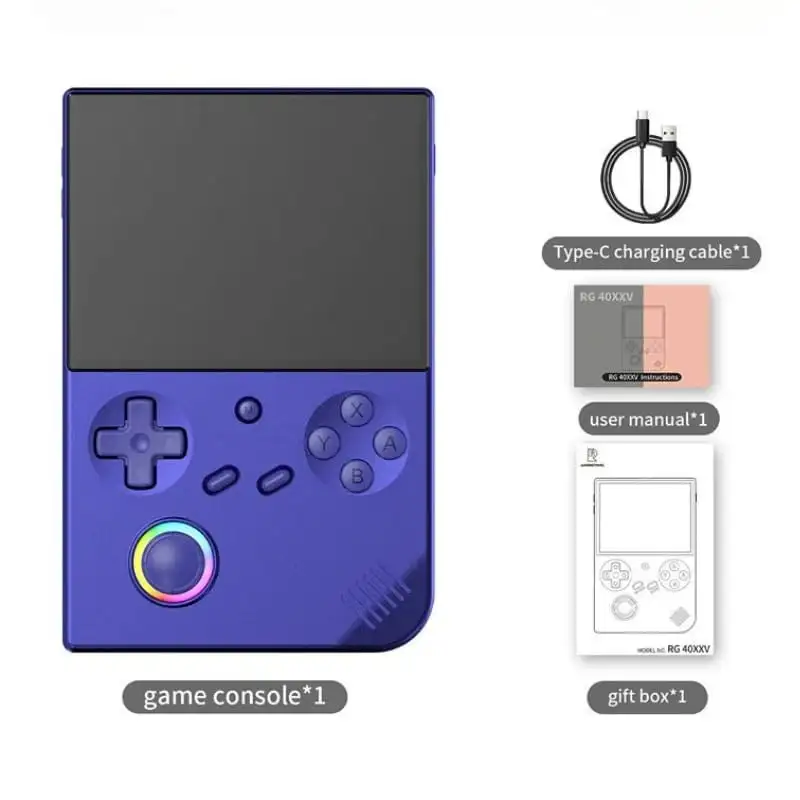 Consola Retro Portátil Anbernic RG40XX V 64GB Azul Índigo - Image 2