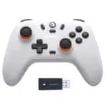 Comando GameSir T4 Nova Lite Sem Fios Branco - Para Nintendo Switch/PC/Smartphone/Tablet/iOS/Android TV Box - Com Efeito Hall