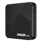 R69 Pro 2GB/16GB 8K WiFi 6 Android 14 Preto - Android TV