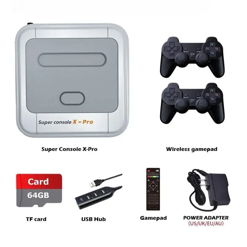 Super Console X Pro 1GB/8GB Dual OS + Cartão de 64GB - Image 2