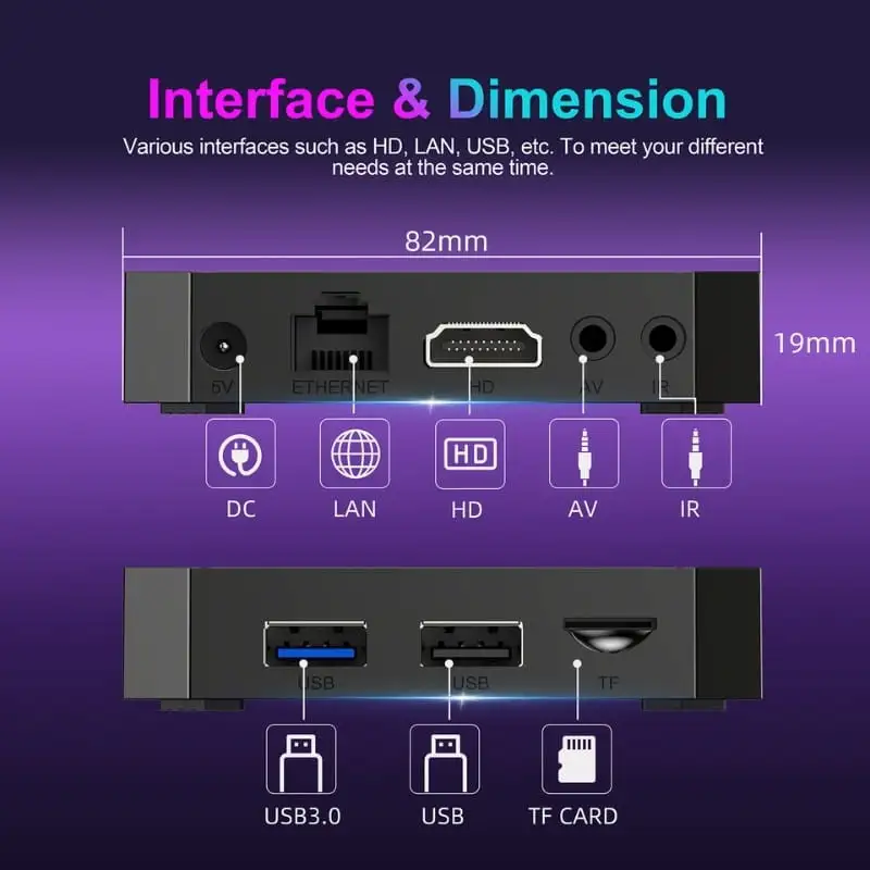 X96Q RK3518 2GB/16GB Android 14 - Android TV - Image 3