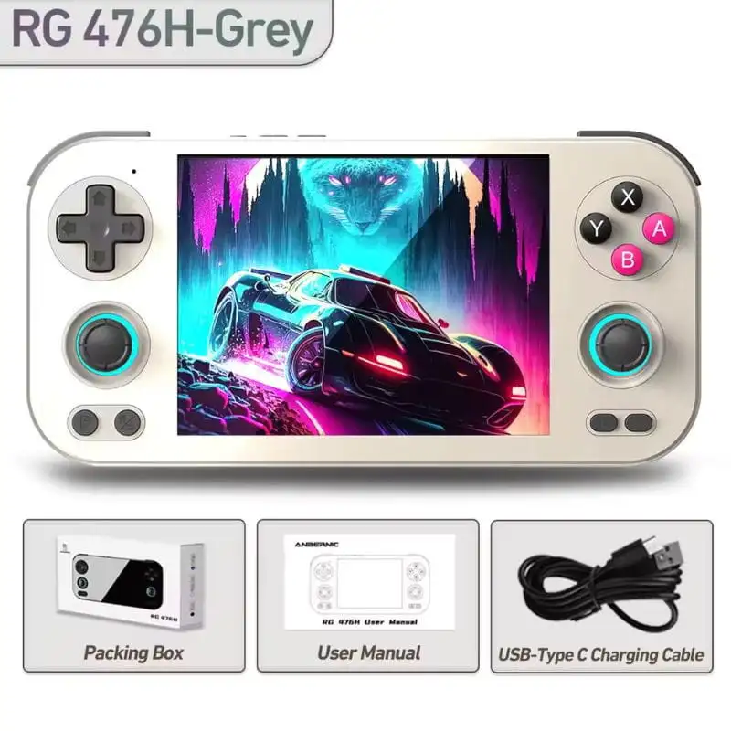 Console Anbernic RG476H 8GB/128GB Branco - Image 2