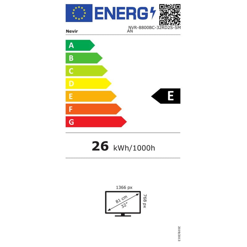 Nevir NVR-8800BC-32RD2S-SMAN 32 HD Ready Smart TV Wifi Preto - Televisão - Image 2