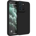 Capa Motorola G57 Power  Square Liquid Premium Preto