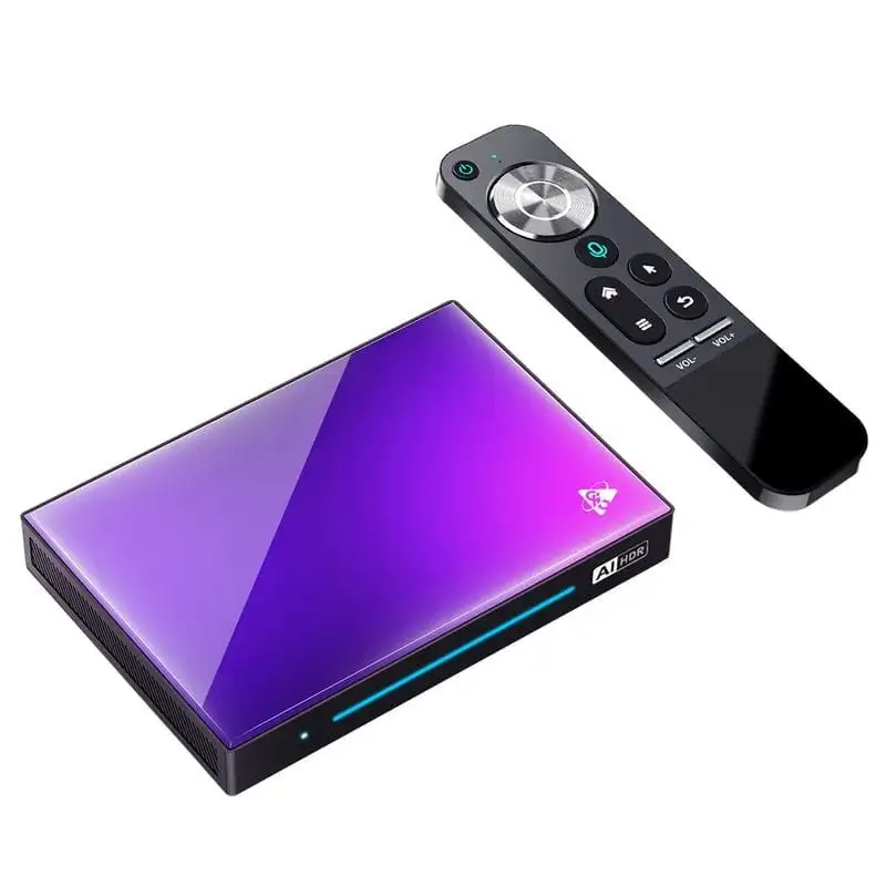 H96 Max M9 RK3576 4GB/32GB Wifi 6 Android 14 Preto - Android TV - Image 3