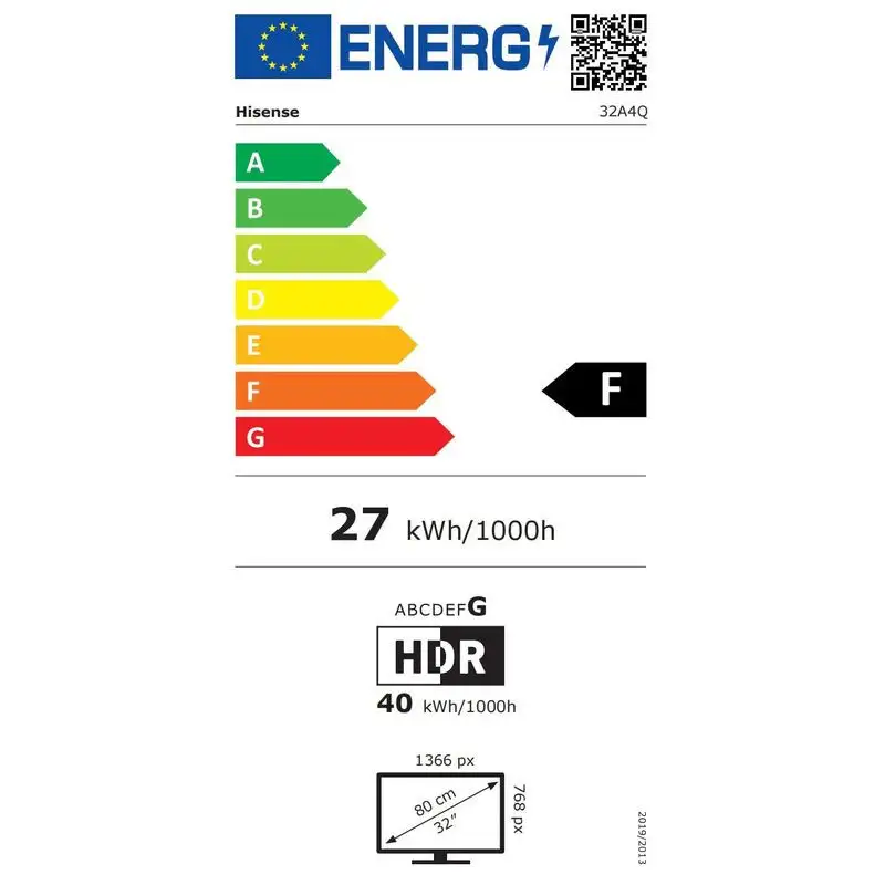 Hisense 32 32A4Q HD LED SmartTV WiFi - Image 2