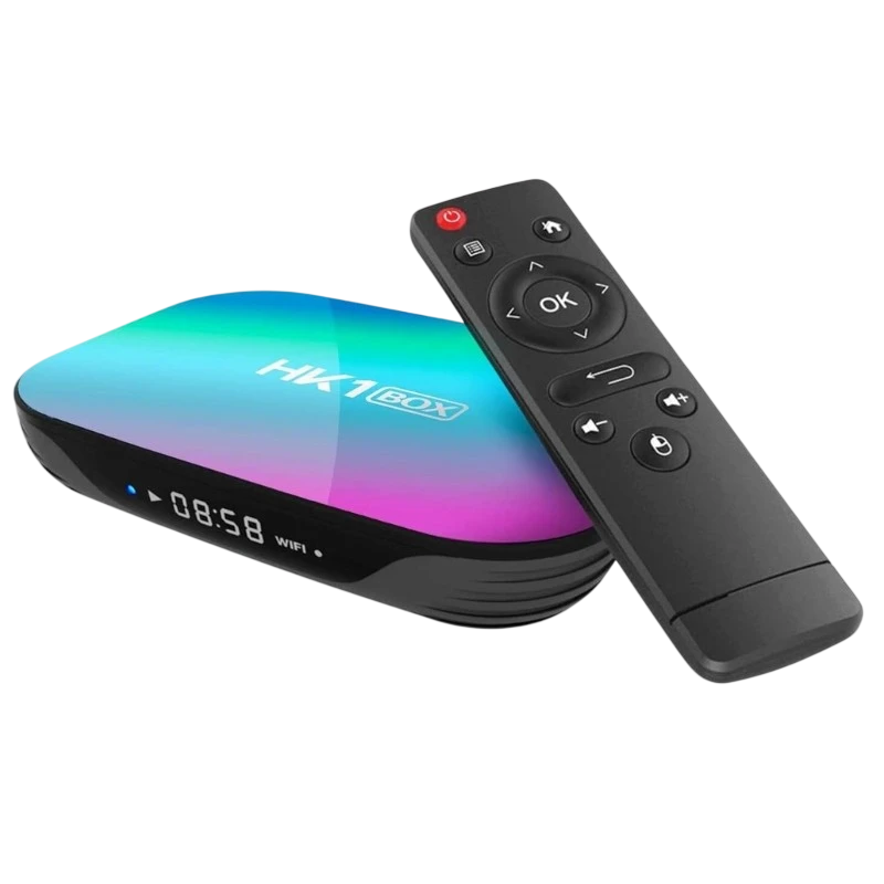 HK1 Box S905X3 4GB/64GB Android 9.0 Preto - Android TV - Image 1