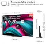 LG OLED83C54LA 83" 4K UHD OLED Smart TV Wi-Fi Preto - Televisão - Image 3