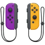 Conjunto de comando Joy-Con esquerdo/direito Nintendo Switch Violeta Laranja