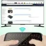 Mini teclado sem fio H18 Plus Toque Retroiluminação - Image 2