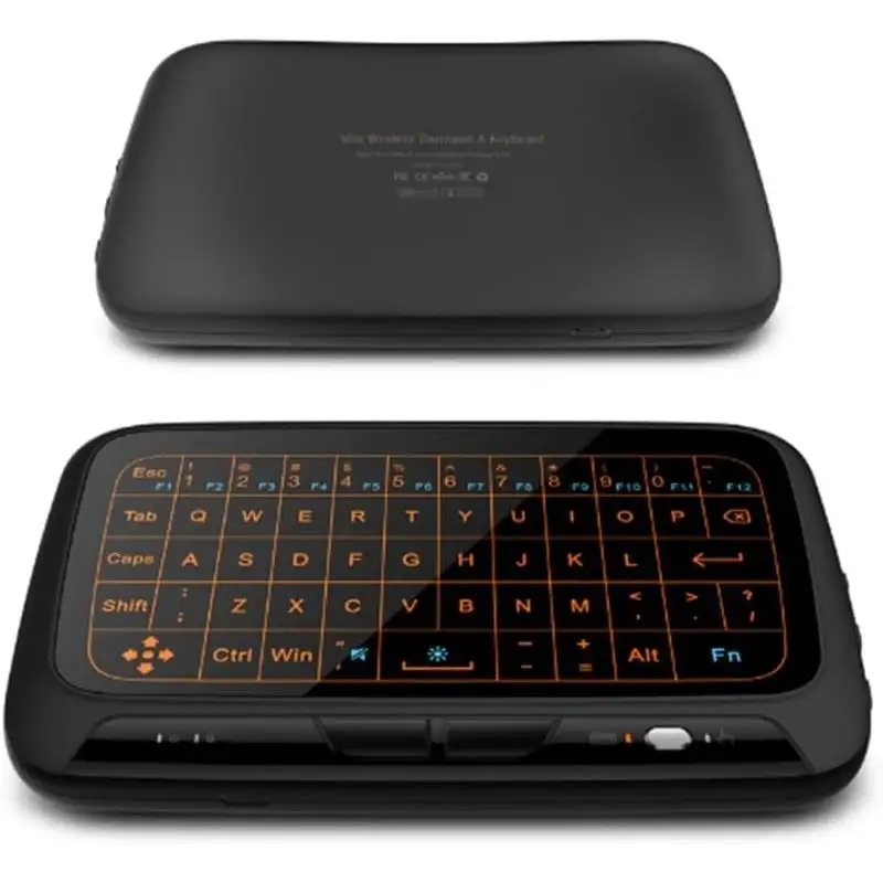 Mini teclado sem fio H18 Plus Toque Retroiluminação - Image 3