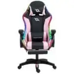 PowerGaming LED RGB Cadeira Preto