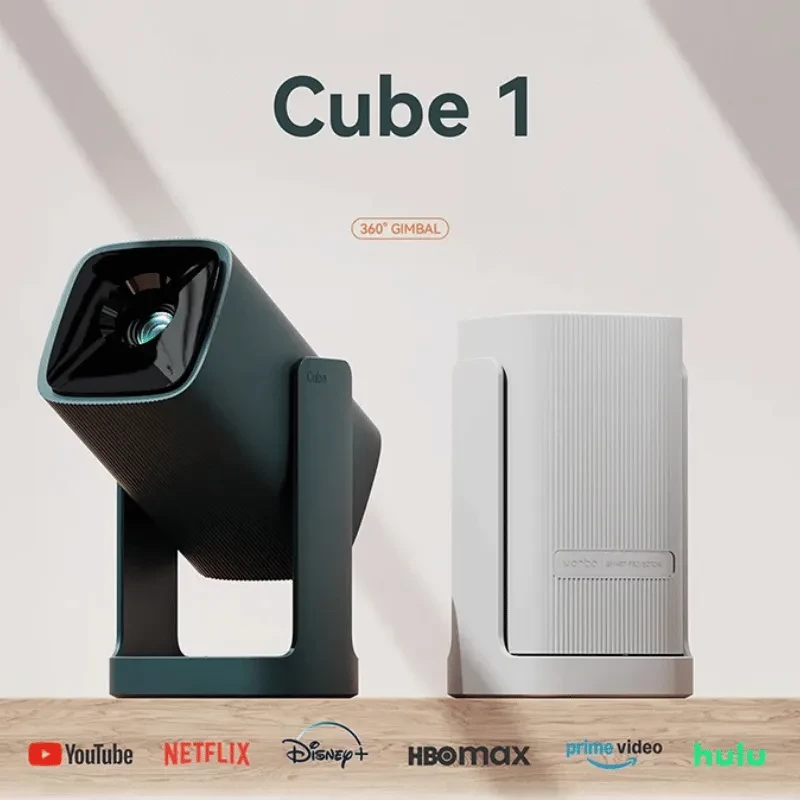 Projetor Wanbo Cube 1 350 Lúmenes HD Wi-Fi Sky Blue - Image 2