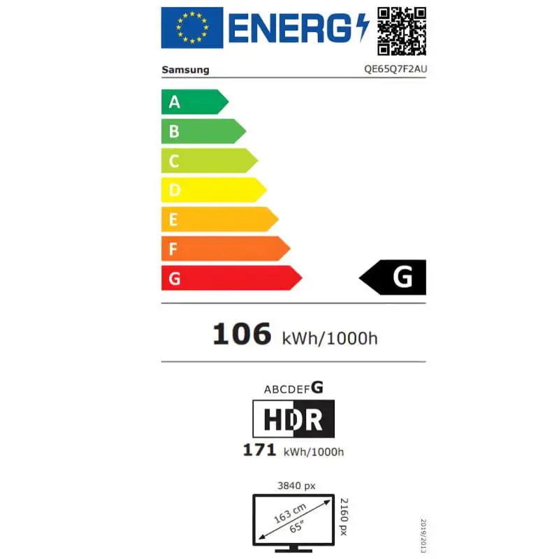 Samsung QE65Q7F2AUXXH 65" QLED Vision AI 4K Tizen Quantum HDR (2025) Wi-Fi Smart TV - Image 2