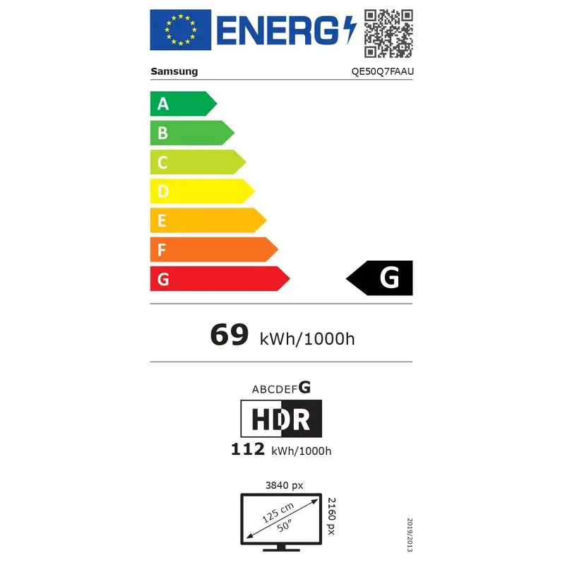Samsung Q7F QE50Q7FAAU 50" 4K Ultra HD Smart TV Wifi Preto - Image 2
